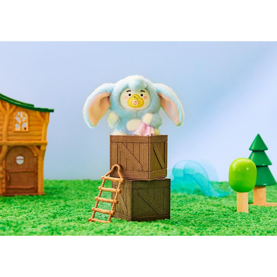 Kakao Friends - FRIENDZOO Elephant Doll Keyring (Little Tube)