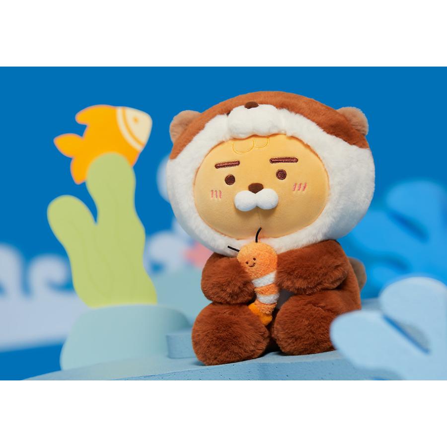 Kakao Friends - FRIENDZOO Sea Otter Plush Doll (Little Ryan)