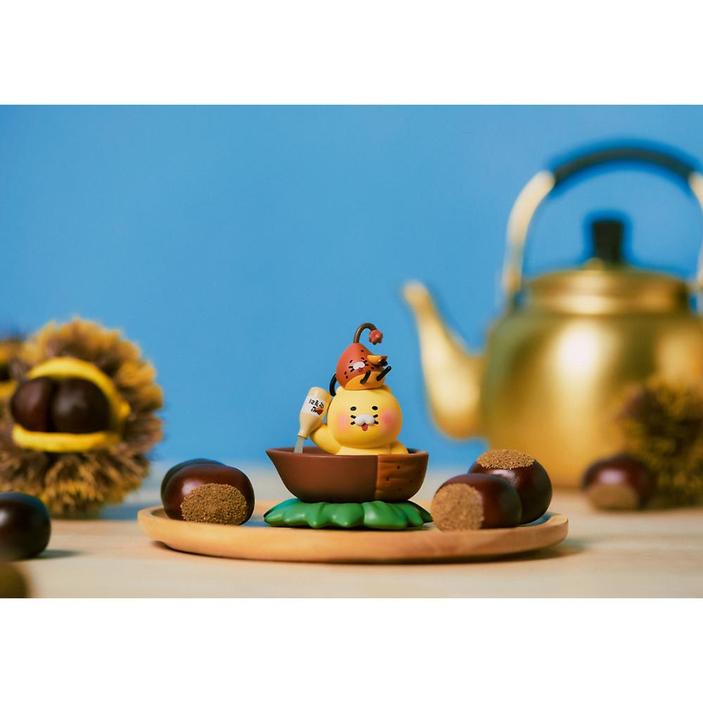 Kakao Friends - K-Food Chestnut Makgeolli Mini Figure (Choonsik)