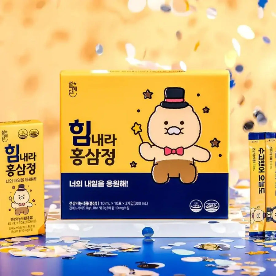 Seol Hye-dam x Kakao Friends - Choonsik We Support Your Tomorrow Red Ginseng - Kakao Friends - Supplements - Harumio