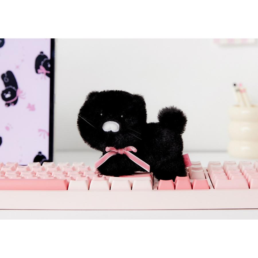 Kakao Friends - Black Choon Mini Doll Keyring (Choonsik)