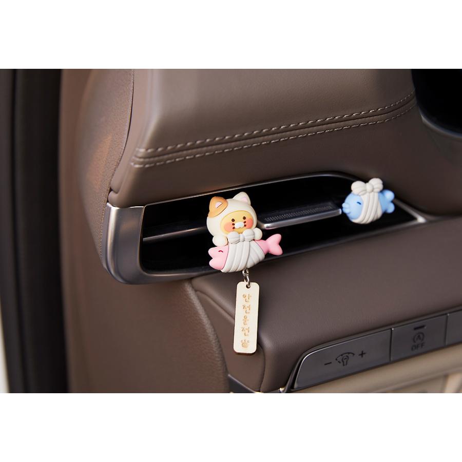 Kakao Friends - Nyangnyang Safe Driving Air Vent Figure (Choonsik)