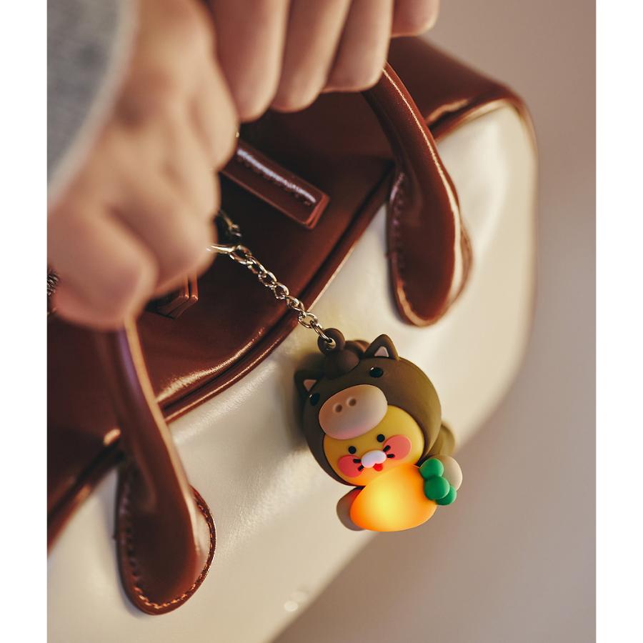 Kakao Friends - Lucky Pony Day LED Figure Keyring (Choonsik)