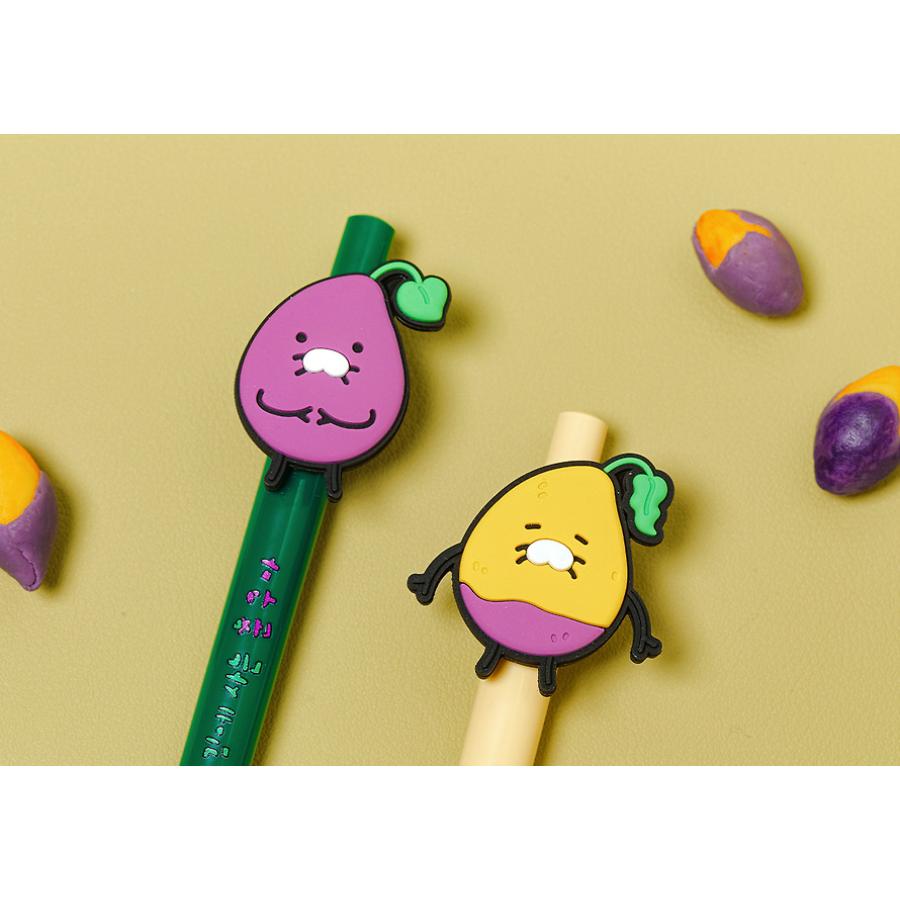 Kakao Friends - Chunguma Chunguma & Peeled Sweet Potato Gel Pen 2-Piece Set