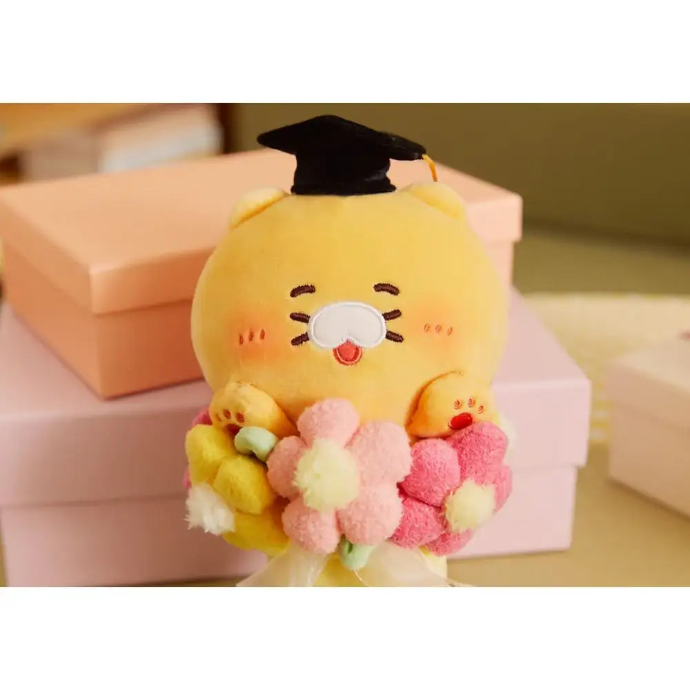 Kakao Friends - Choonsik Congratulations Graduation Flower Plush Doll - Kakao Friends - Plush Doll - Harumio