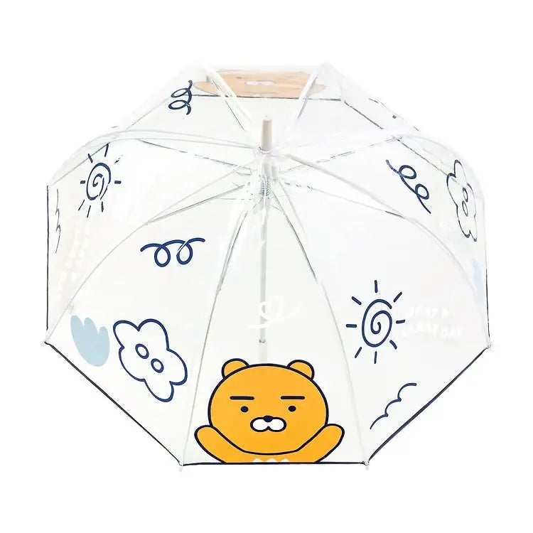 Kakao Friends - Dome-Shaped 8K Transparent Umbrella - Kakao Friends - Umbrella - Harumio