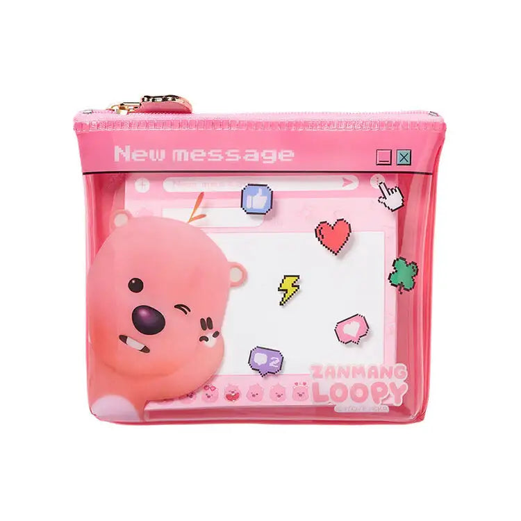 Kakao Friends x Zanmang Loopy - PVC Pouch & Note Set - Kakao Friends - Note set - Harumio