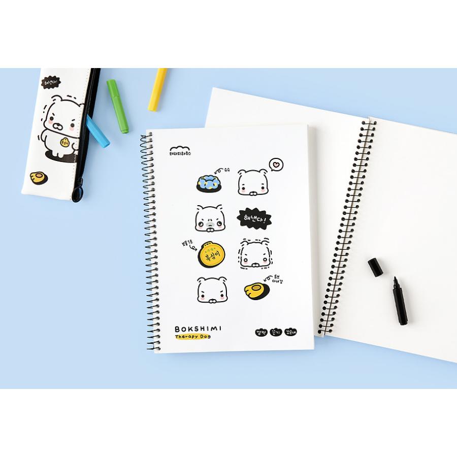 Kakao Friends - Bokshimi Therapy Dog Spring Notebook