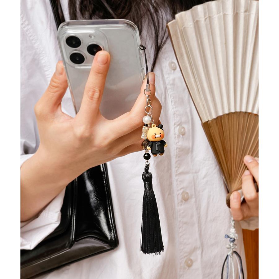 Kakao Friends - Choonsik Seonbi Hanbok Figure Tassel Strap