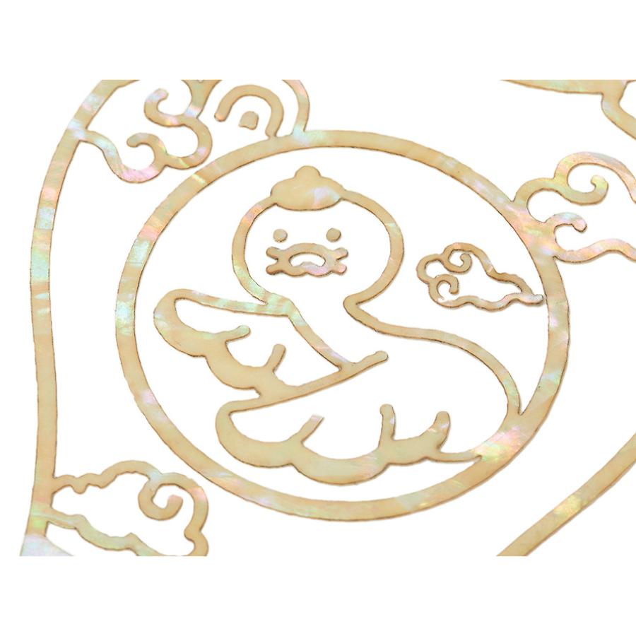 MU:DS x Kakao Friends - Goryeo Celadon Natural Mother-of-Pearl Sticker (Choonsik)