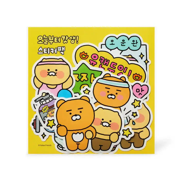 Kakao Friends - Fresh Sticker Pack - Kakao Friends - Home & Living, Accessories - Harumio