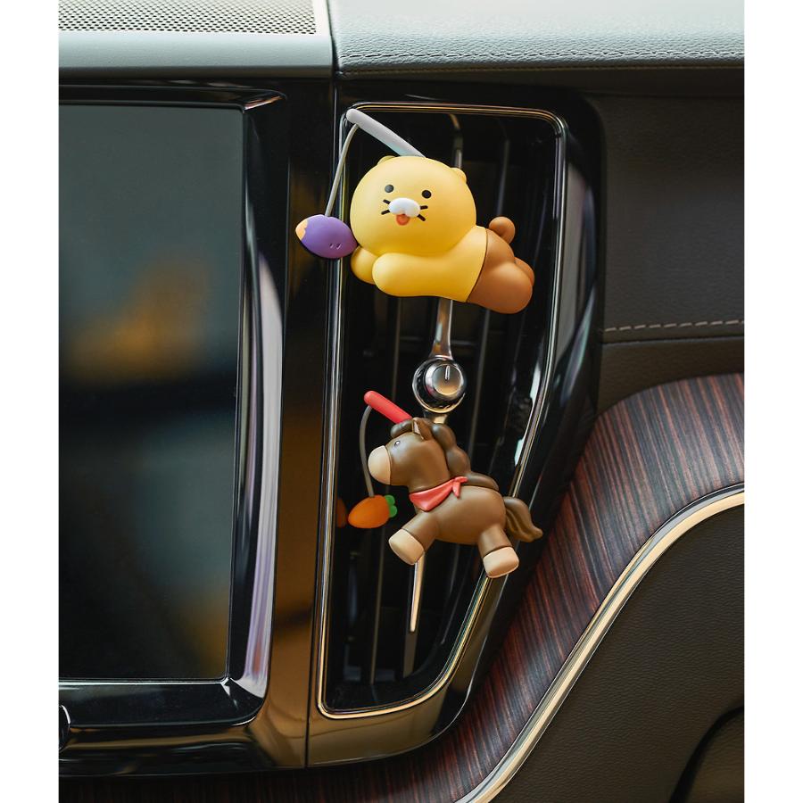 Kakao Friends - Lucky Pony Day Car Air Freshener & Figure Set (Choonsik)