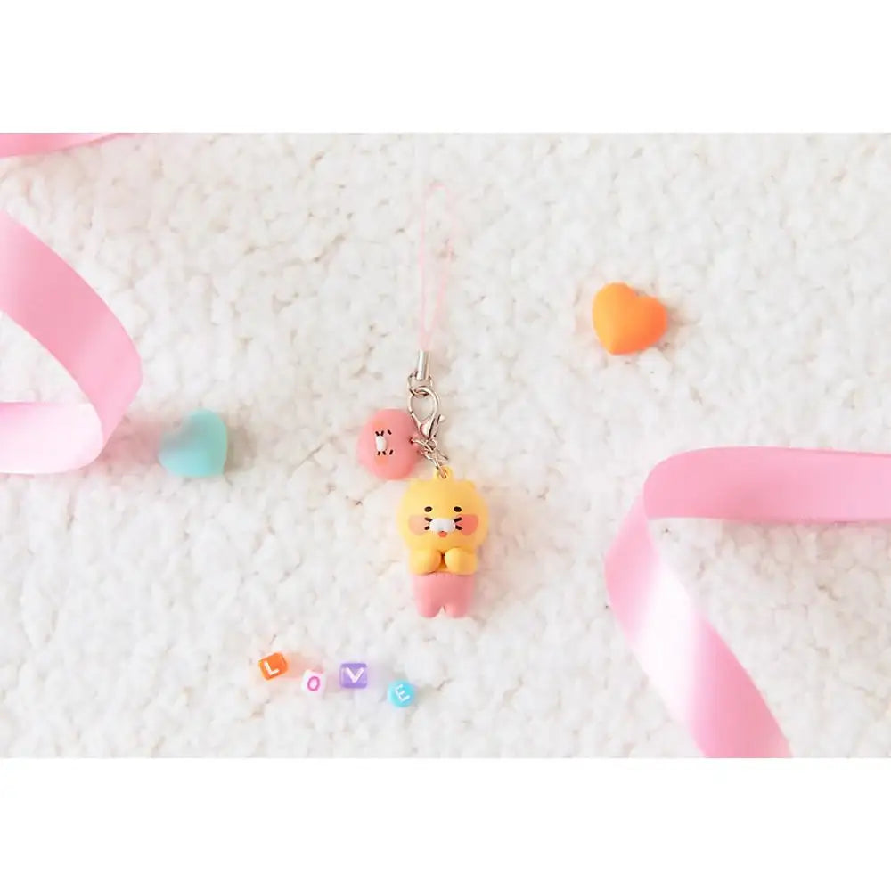 Kakao Friends - Choonsik Mini Charm Figure Keyring - Kakao Friends - Keyring - Harumio