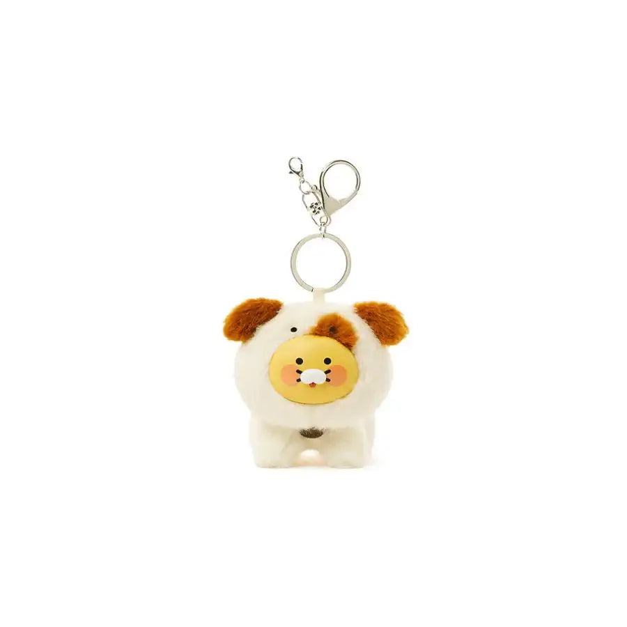 Kakao Friends - FRIENDZOO Choonsik Spotted Puppy Doll Figure Keyring - Kakao Friends - Doll Keyring - Harumio