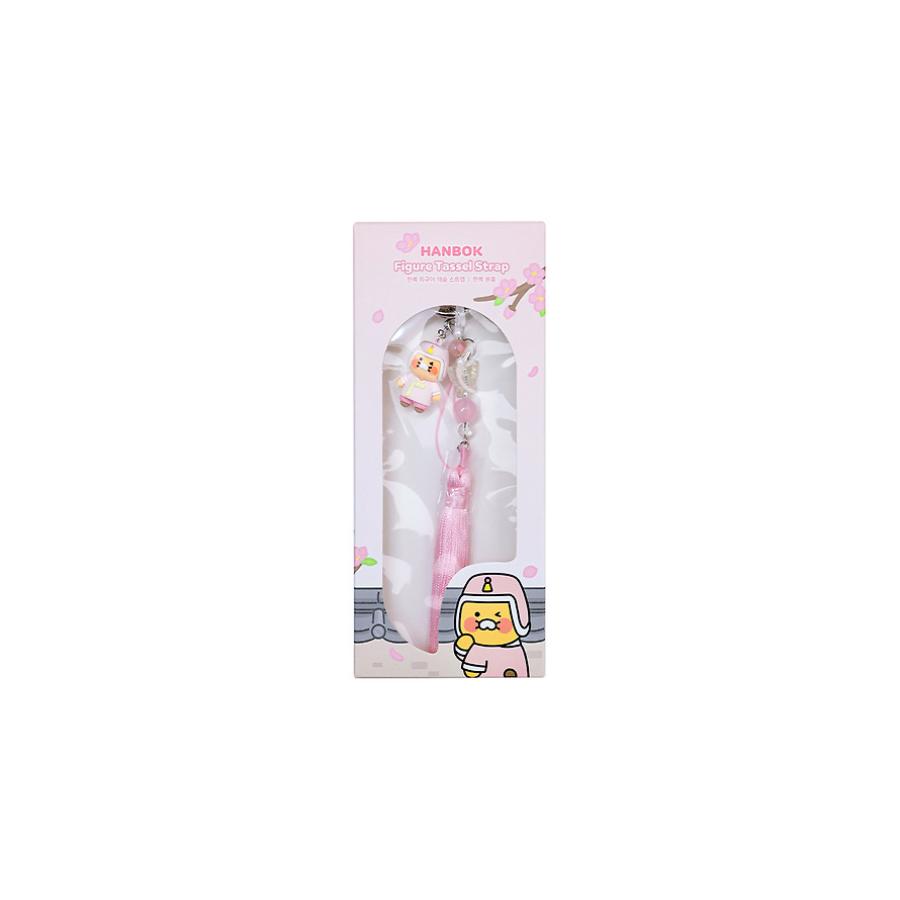 Kakao Friends - Hanbok Pink Figure Tassel Strap (Choonsik)