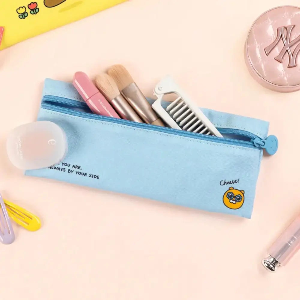 Kakao Friends - Seichee's Choonsik Fabric Flat Pencil Case - Kakao Friends - Pencil Case - Harumio