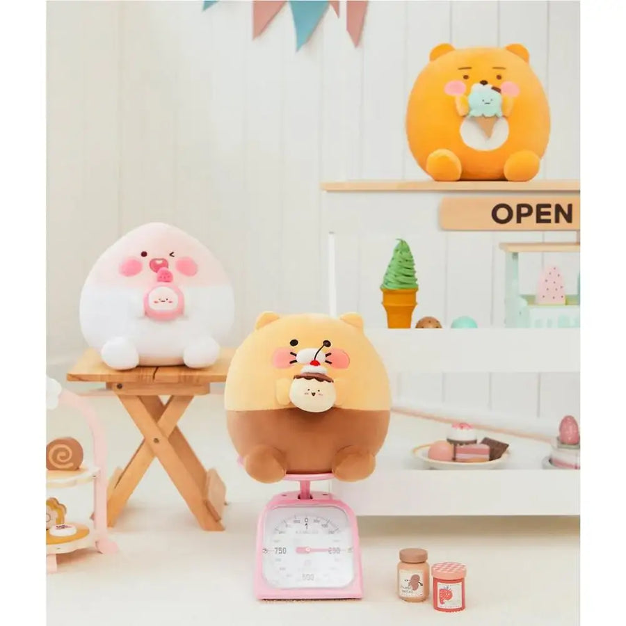 Kakao Friends - Little Friends Chubby Chubby Pillow - Kakao Friends - Plush Doll - Harumio