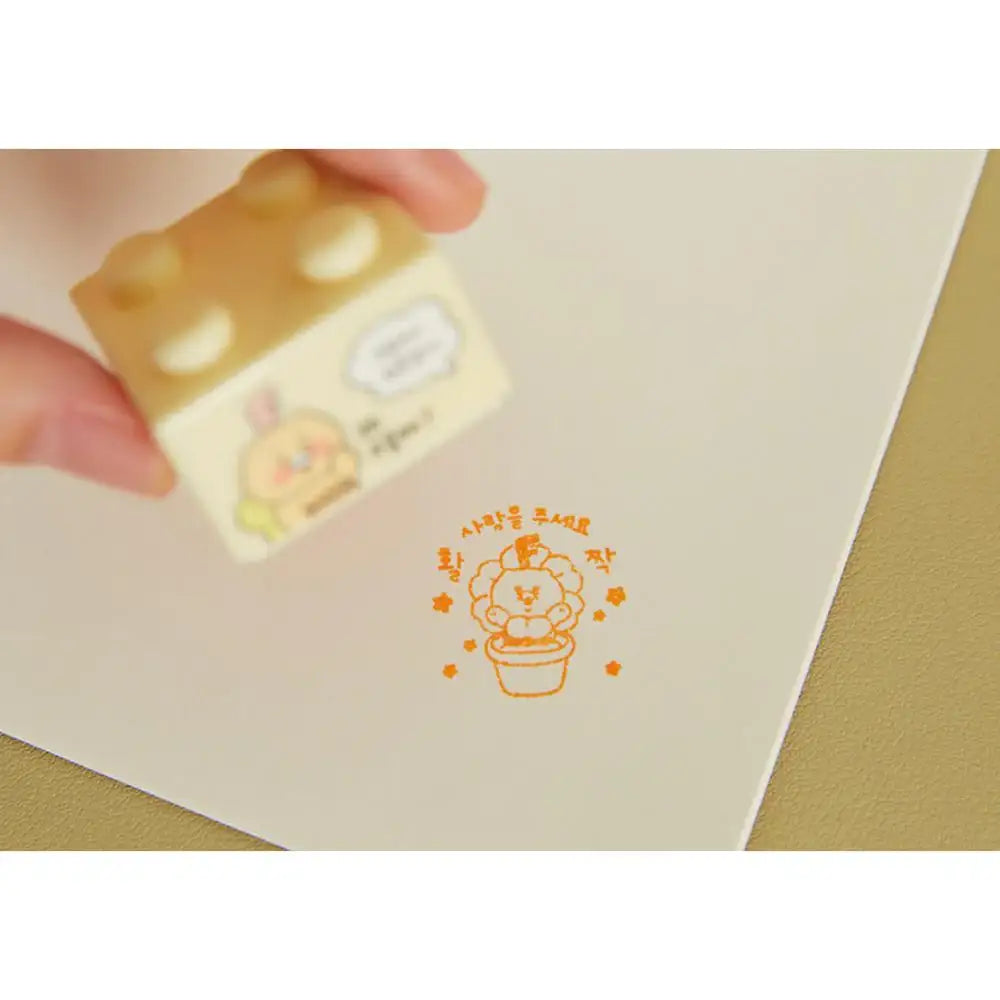 Kakao Friends - Today's Fairy Choonsik Block Stamp (Random) - Kakao Friends - block stamp - Harumio
