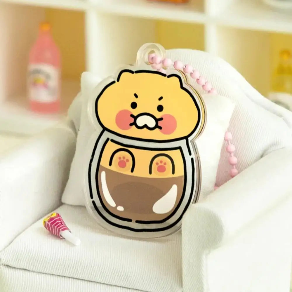 Kakao Friends - Choonsik Clear Acrylic Keyring - Kakao Friends - Acrylic Keyring - Harumio