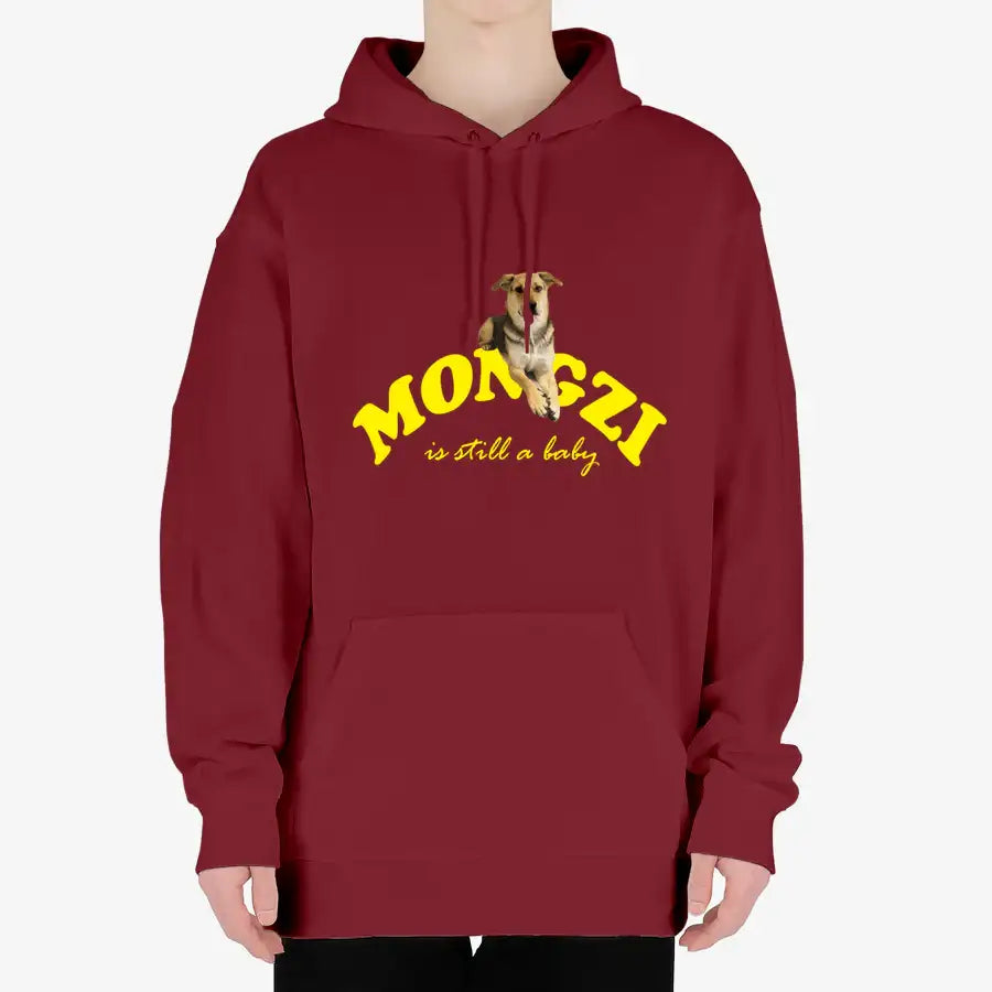 Useless Precious - Mongzi Baby Light Hooded Sweatshirt - Marpple Shop - Hooded sweatshirt - Harumio