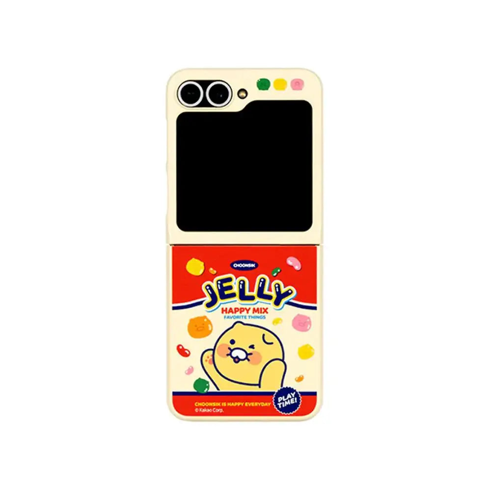 Kakao Friends - Choonsik Snack Magnetic Phone Case (Galaxy Z Flip6) - Kakao Friends - Phone Case - Harumio