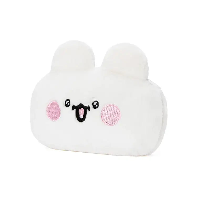 Kakao Friends - Ddoangzzi Whito Plush Multi Pouch