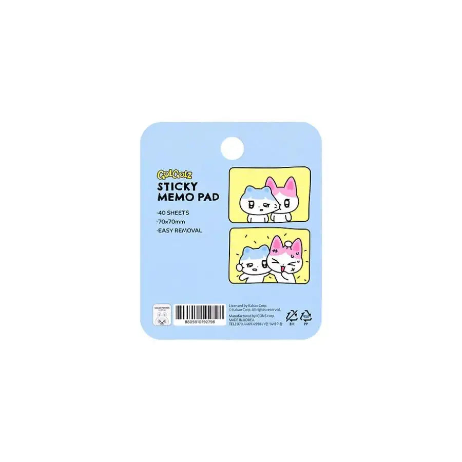 Kakao Friends - GOLGOLZ Round Sticky Note Heart - Kakao Friends - Sticky Note - Harumio