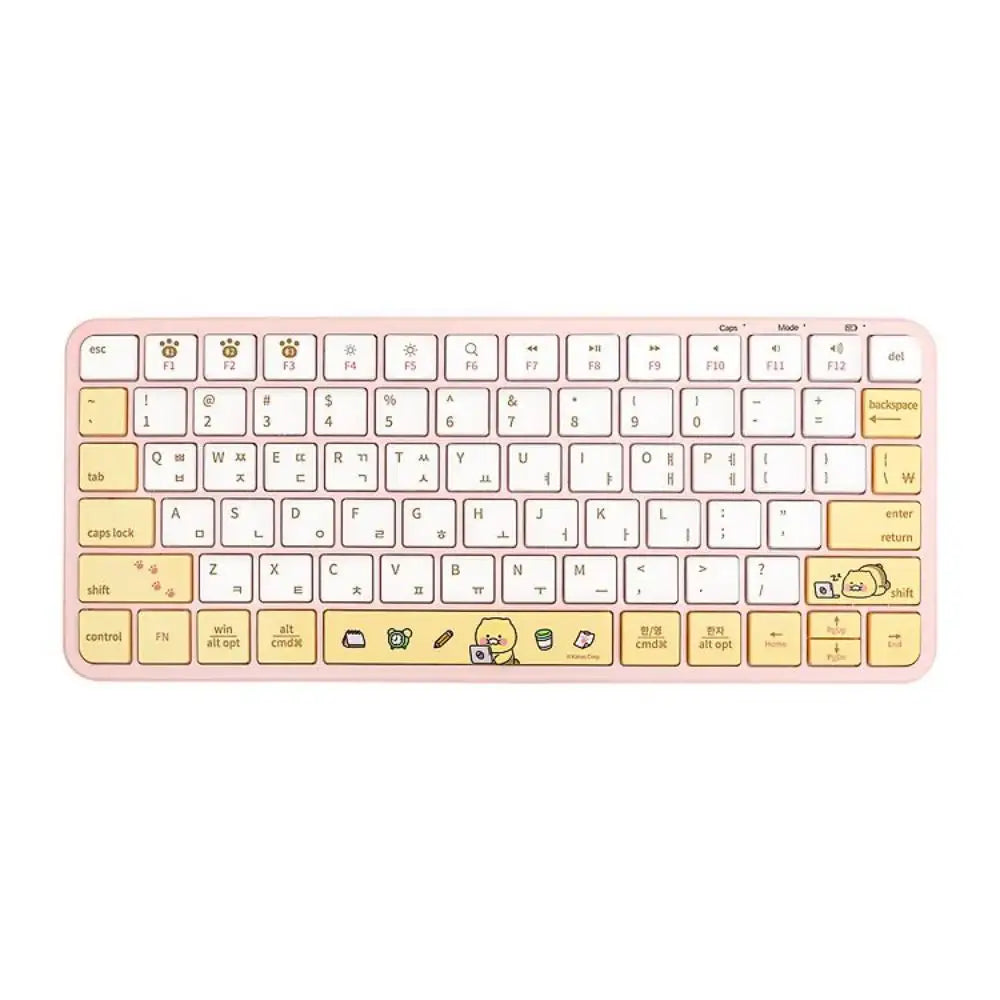 Kakao Friends - Choonsik Tenkeyless Wireless Keyboard - Kakao Friends - Keyboard - Harumio