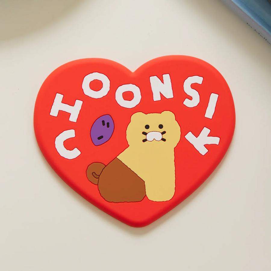 Daye Kim x Kakao Friends - Choonsik Cup Coaster - Daye Kim x Kakao Friends - Coaster - Harumio