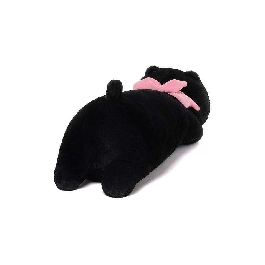 Kakao Friends - Black Choon Pink Ribbon Pillow (Choonsik)