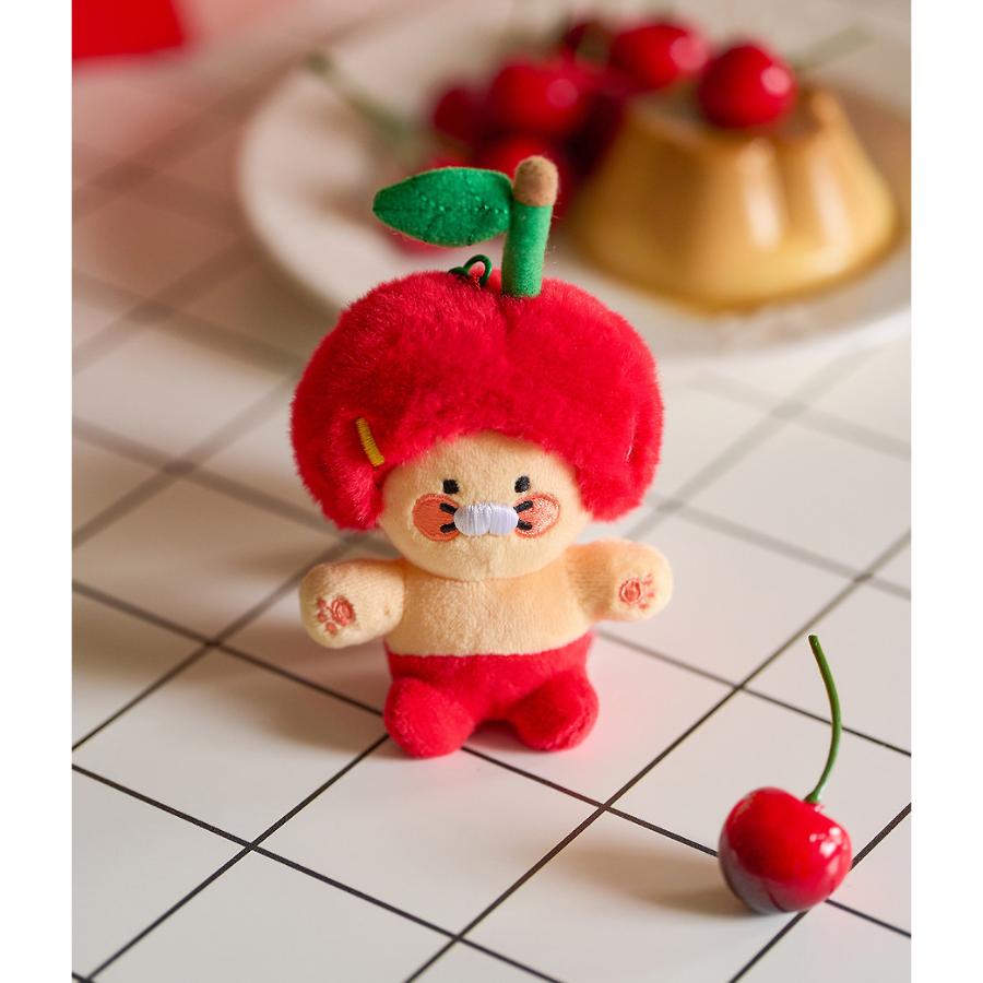 Kakao Friends - Red Cherry Choon Doll Keyring