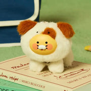 Kakao Friends - FRIENDZOO Choonsik Spotted Puppy Doll Figure Keyring - Kakao Friends - Doll Keyring - Harumio