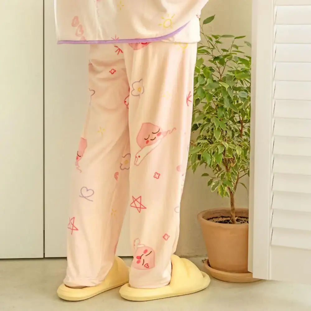 Kakao Friends - Drawing Sleep Pants - Kakao Friends - Pants - Harumio