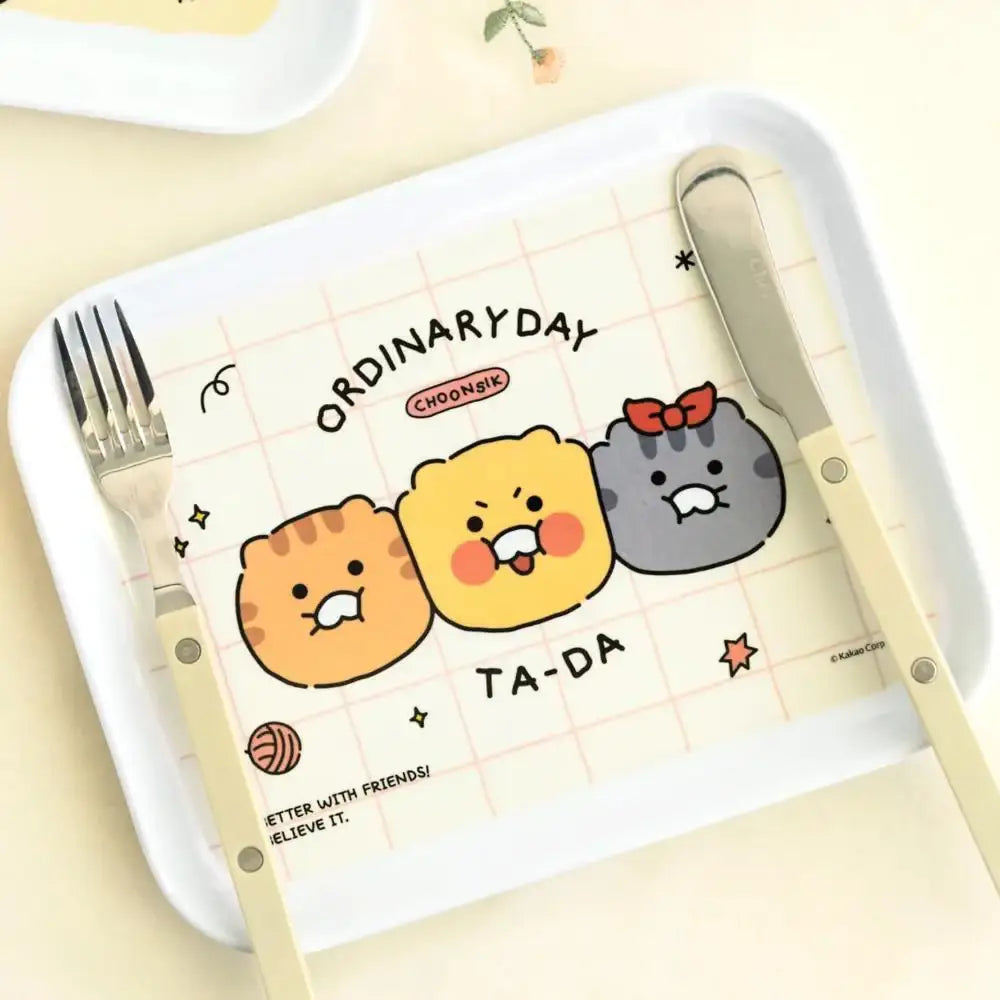 Kakao Friends - Choonsik Ordinary Tray - Kakao Friends - Tray - Harumio