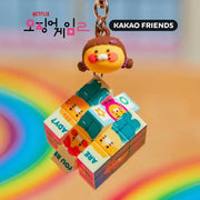 Netflix Squid Game 2 x Kakao Friends - Ryan & Choonsik Cube Keyring - Kakao Friends - Keyring - Harumio