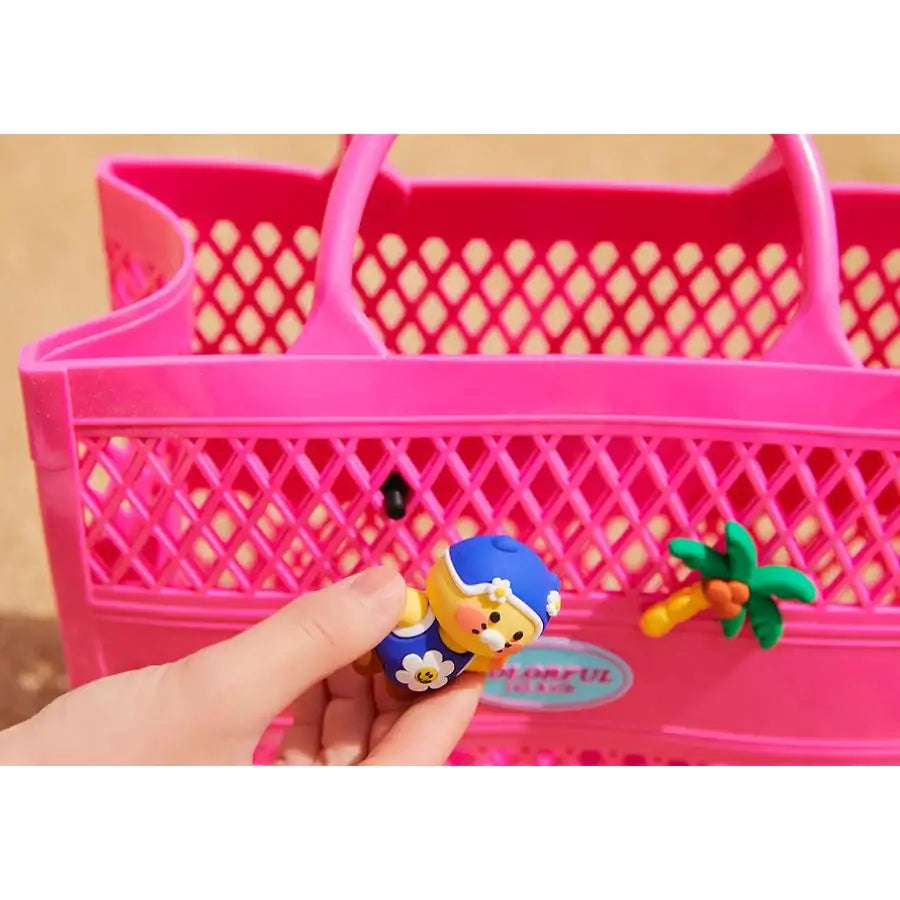 Wiggle Wiggle x Kakao Friends - Choonsik Jelly Bag & Silicone Charm Set - Wiggle Wiggle x Kakao Friends - Jelly Bag - Harumio