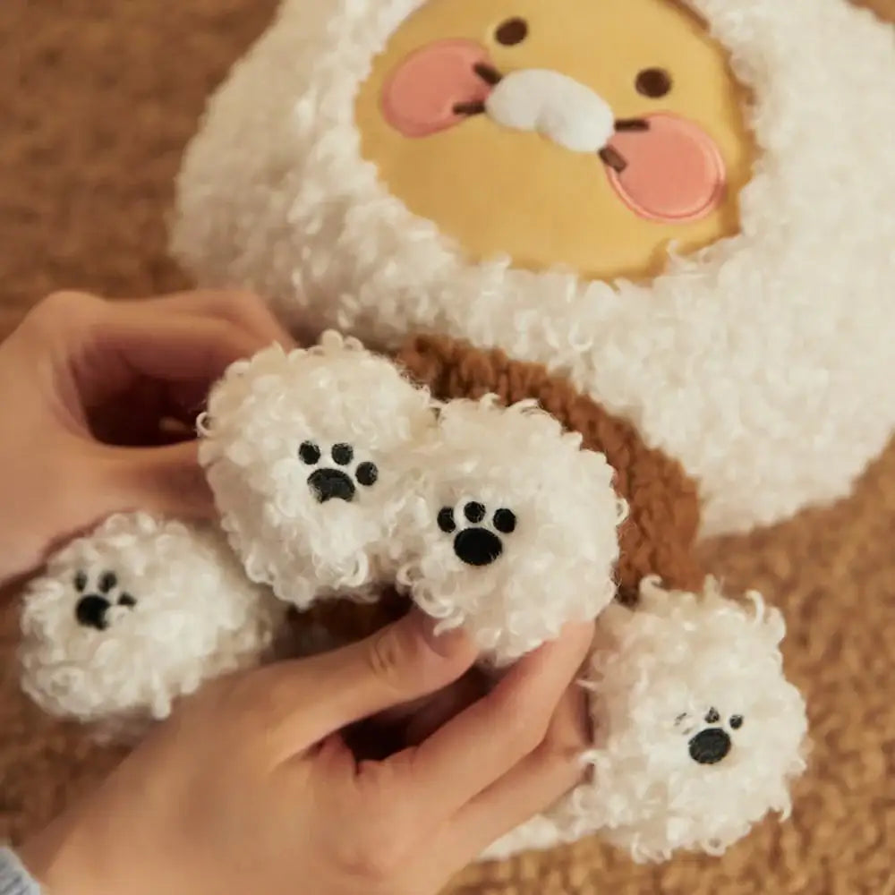Kakao Friends - Floofy Friends Choonsik Bichon Medium Doll - Kakao Friends - Plush Doll - Harumio