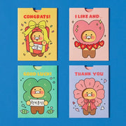 Kakao Friends - Choonsik Costume Emoticon Card - Kakao Friends - Card - Harumio