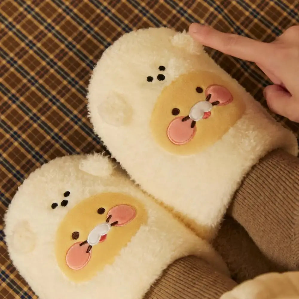 Kakao Friends - Floofy Friends Slippers - Kakao Friends - Slippers - Harumio