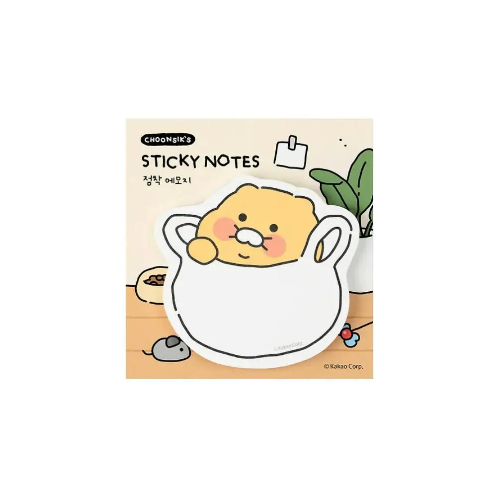 Kakao Friends - Choonsik Ordinary Shape Sticky Note - Kakao Friends - Sticky Notes - Harumio