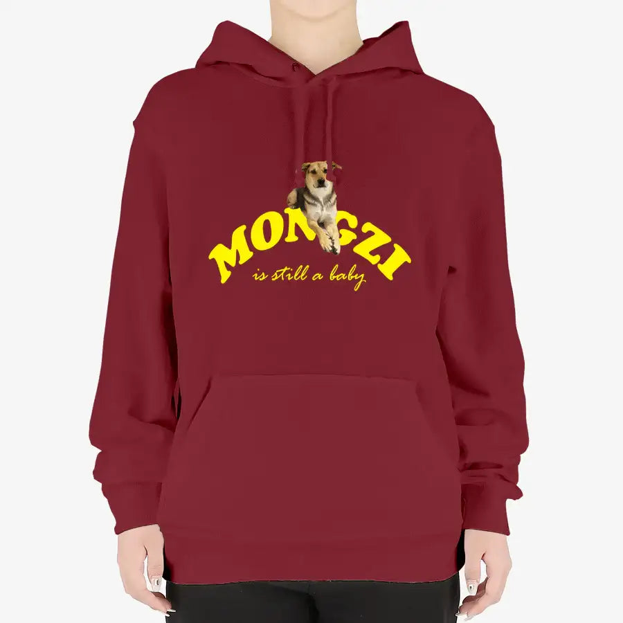 Useless Precious - Mongzi Baby Light Hooded Sweatshirt - Marpple Shop - Hooded sweatshirt - Harumio