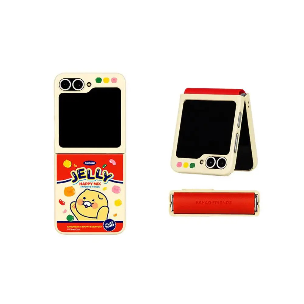 Kakao Friends - Choonsik Snack Magnetic Phone Case (Galaxy Z Flip6) - Kakao Friends - Phone Case - Harumio
