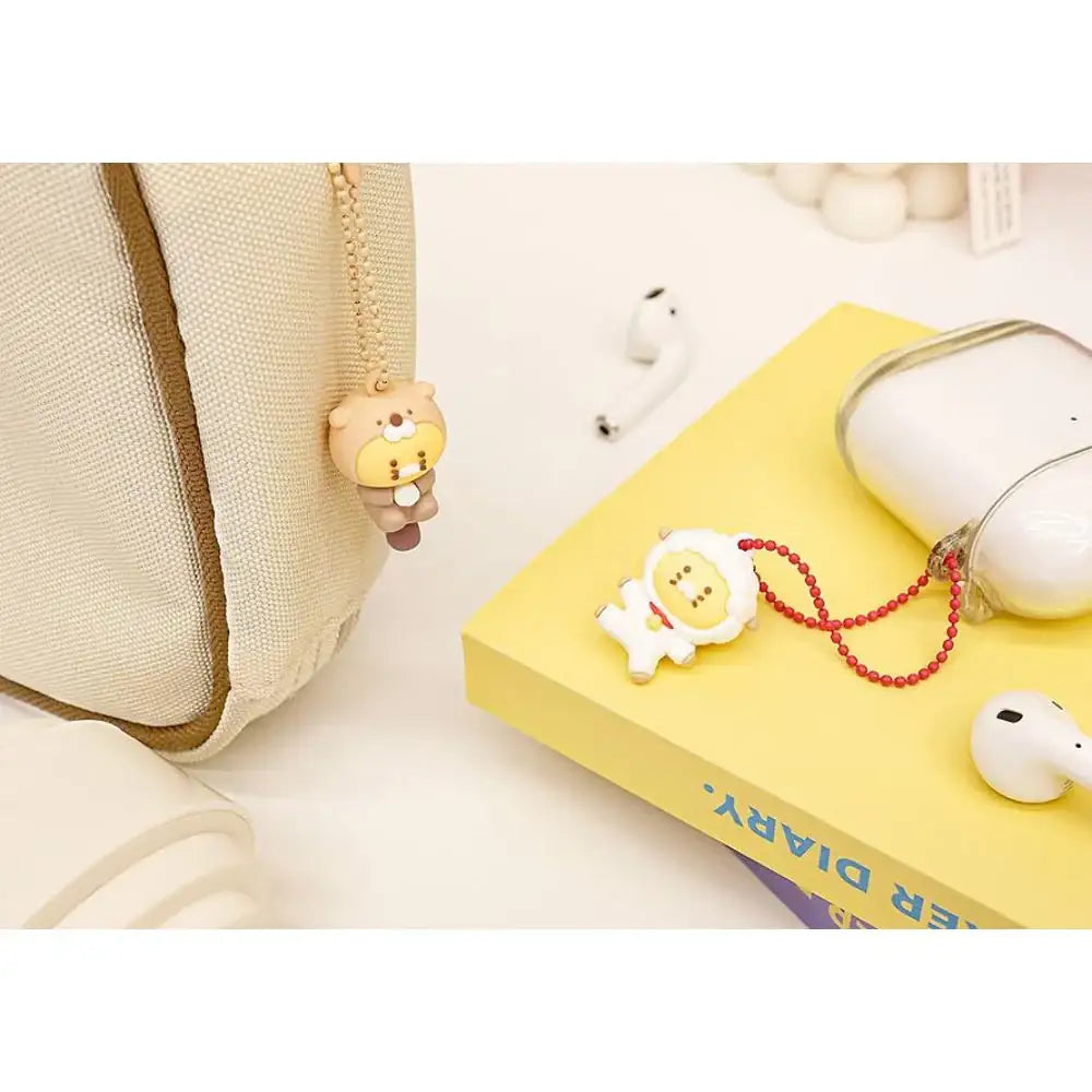 Kakao Friends - Choonsik Figure Phone Keyring - Kakao Friends - Doll keyring - Harumio