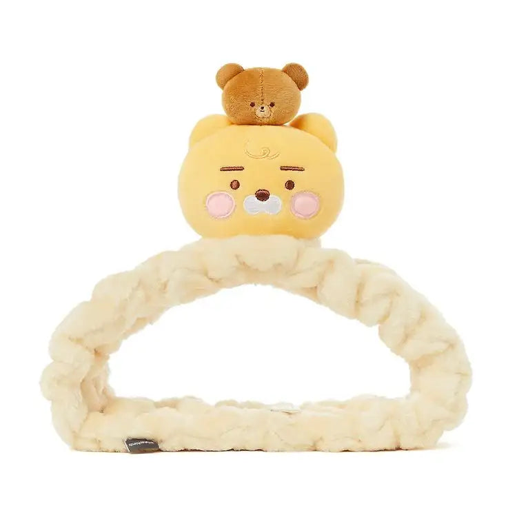 Kakao Friends - Little Ryan Cutie Face Wash Band - Kakao Friends - Face Wash Headband - Harumio