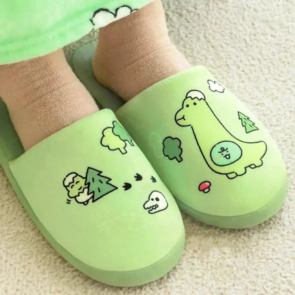 Kakao Friends - Jordy Dino Room Slippers - Kakao Friends - Footwear - Harumio