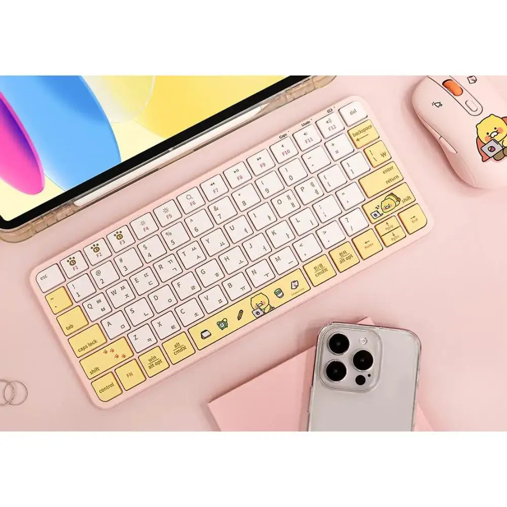 Kakao Friends - Choonsik Tenkeyless Wireless Keyboard - Kakao Friends - Keyboard - Harumio