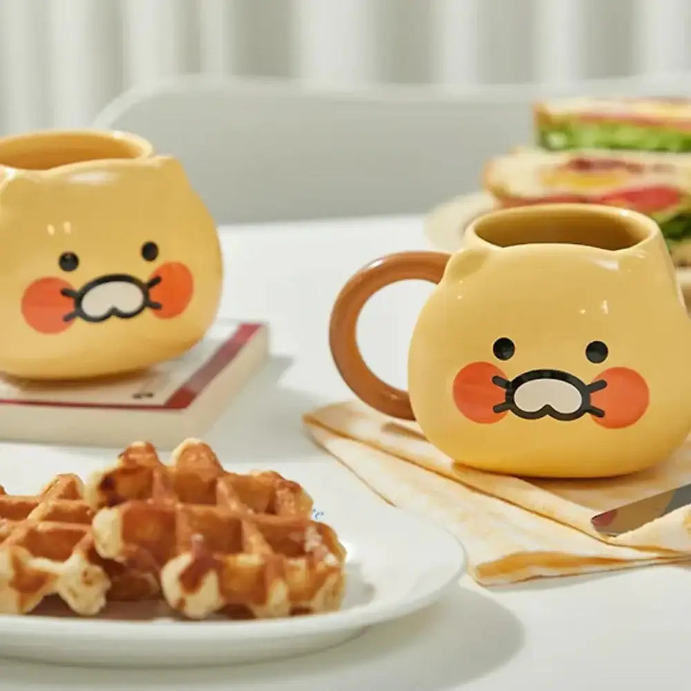 Kakao Friends - Choonsik Face Mug - Kakao Friends - Mug - Harumio