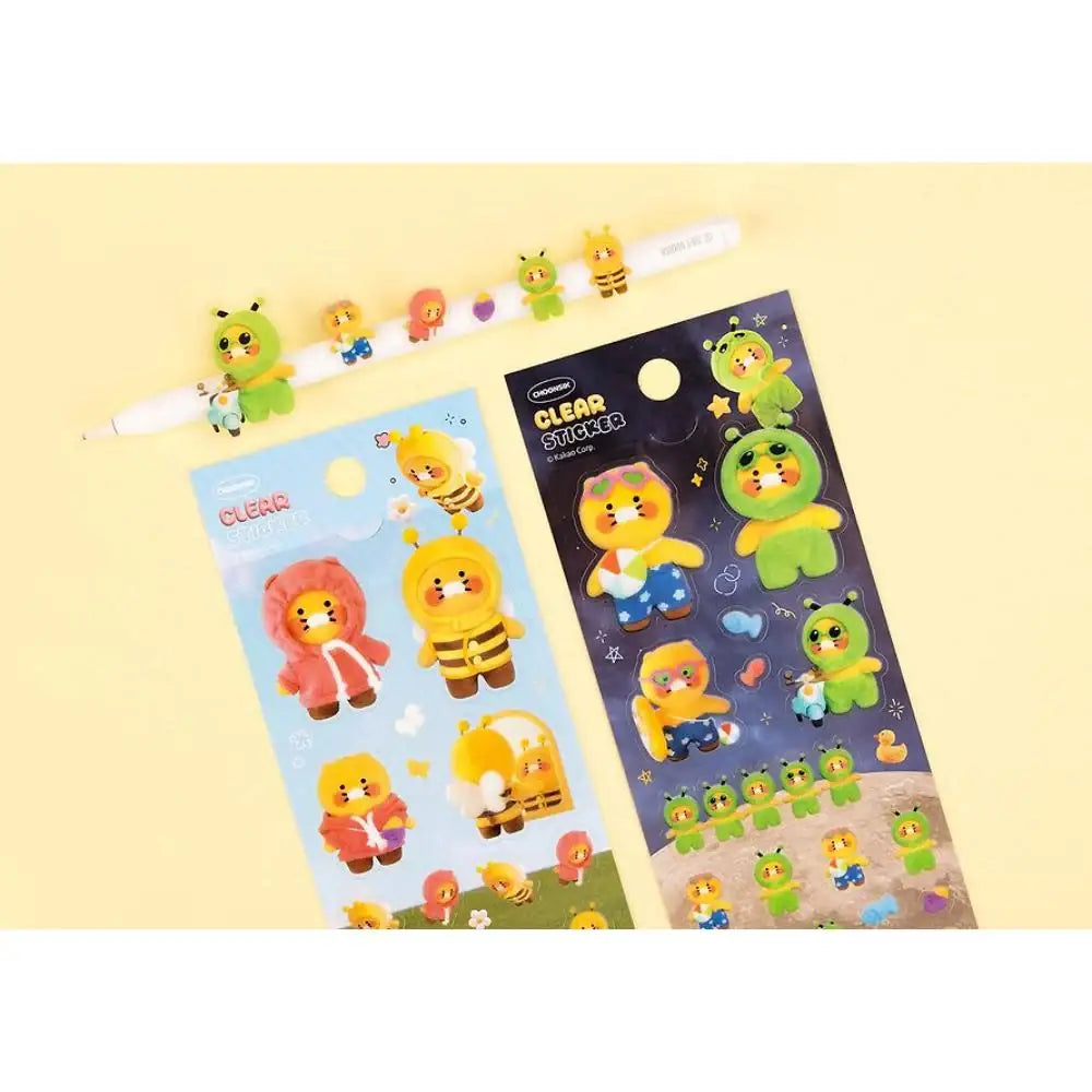 Kakao Friends - Choonsik Photo Clear Deco Sticker - Kakao Friends - Sticker - Harumio