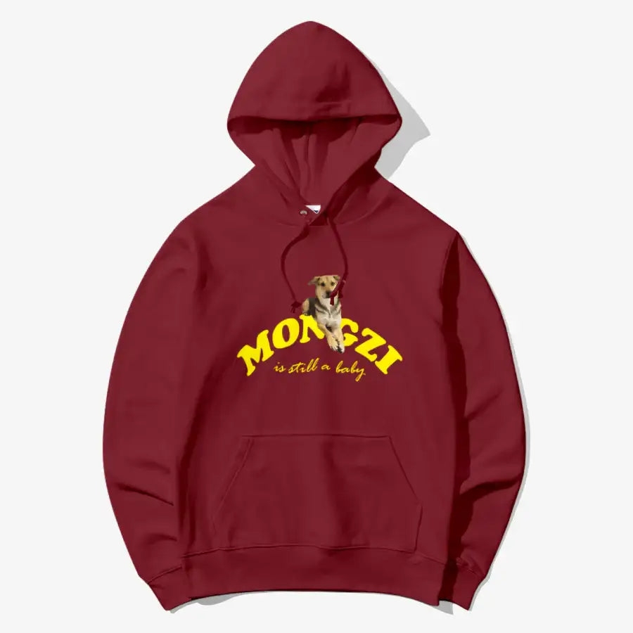 Useless Precious - Mongzi Baby Light Hooded Sweatshirt - Marpple Shop - Hooded sweatshirt - Harumio