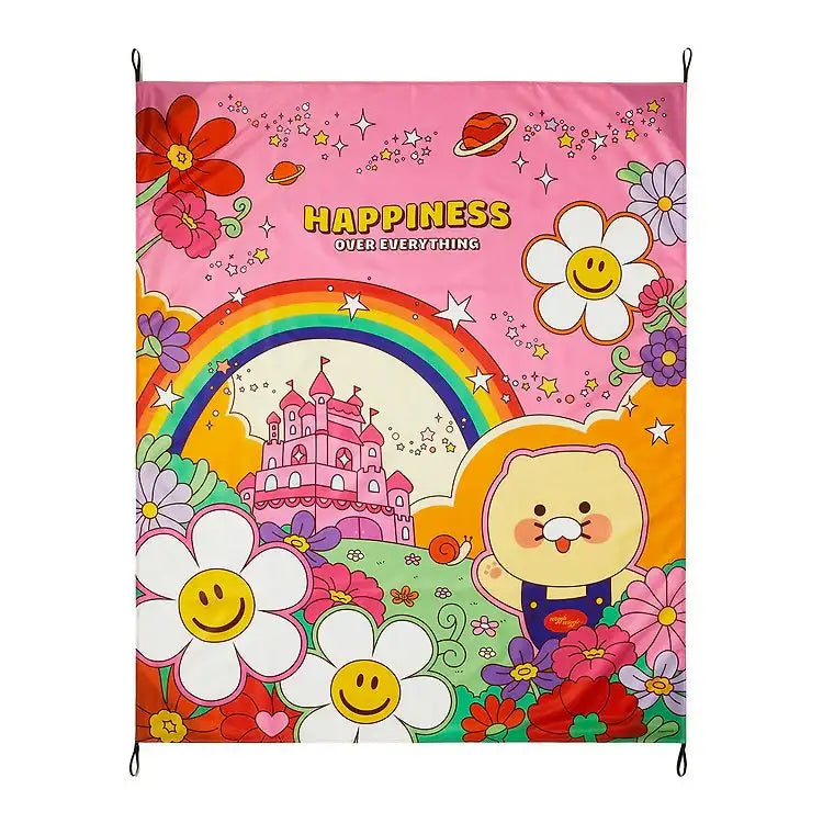 Kakao Friends x Wiggle Wiggle - Choonsik Happiness Picnic Mat - Kakao Friends - Home & Living, Accessories - Harumio